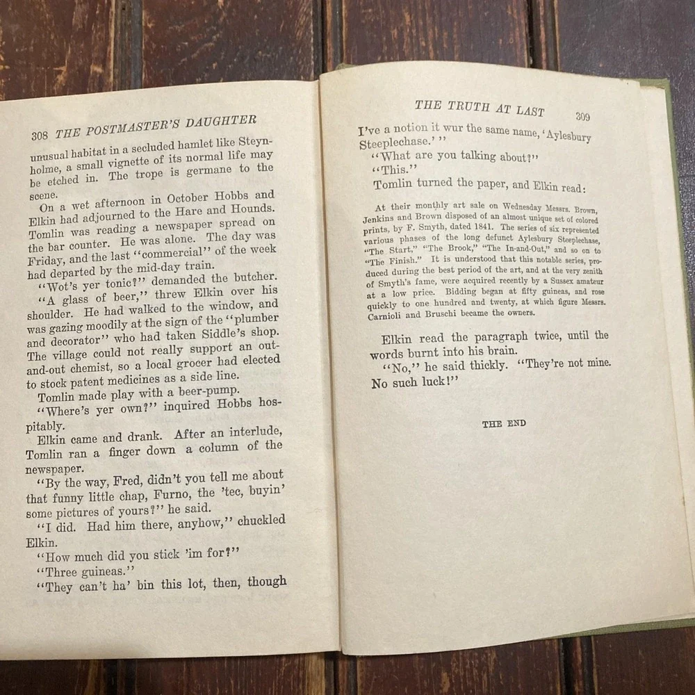 THE POSTMASTER'S‎ DAUGHTER by Louis Tracy (HC, 1916, Edward J. Clode)